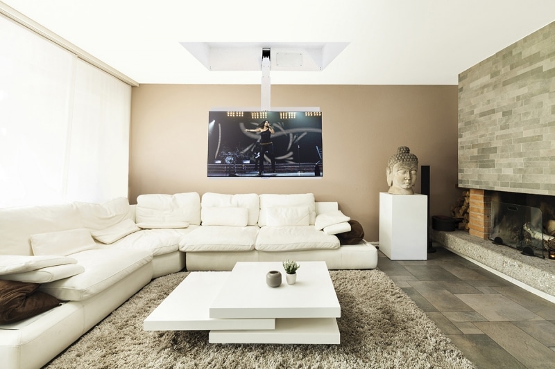 Потолочный кронштейн для телевизора - особенности выбора и установки